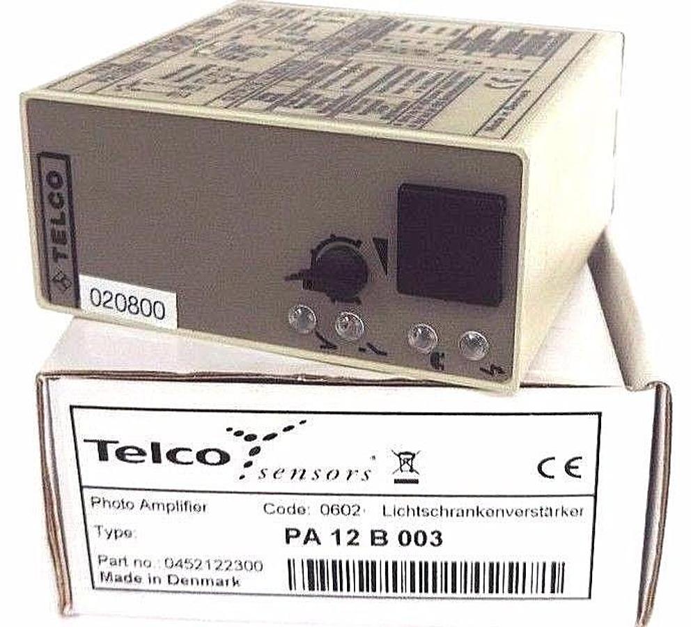 Used TELCO PA12B003 OPTO AMPLIFIER SYMBOLIC 24VDC, PA-12-B-003