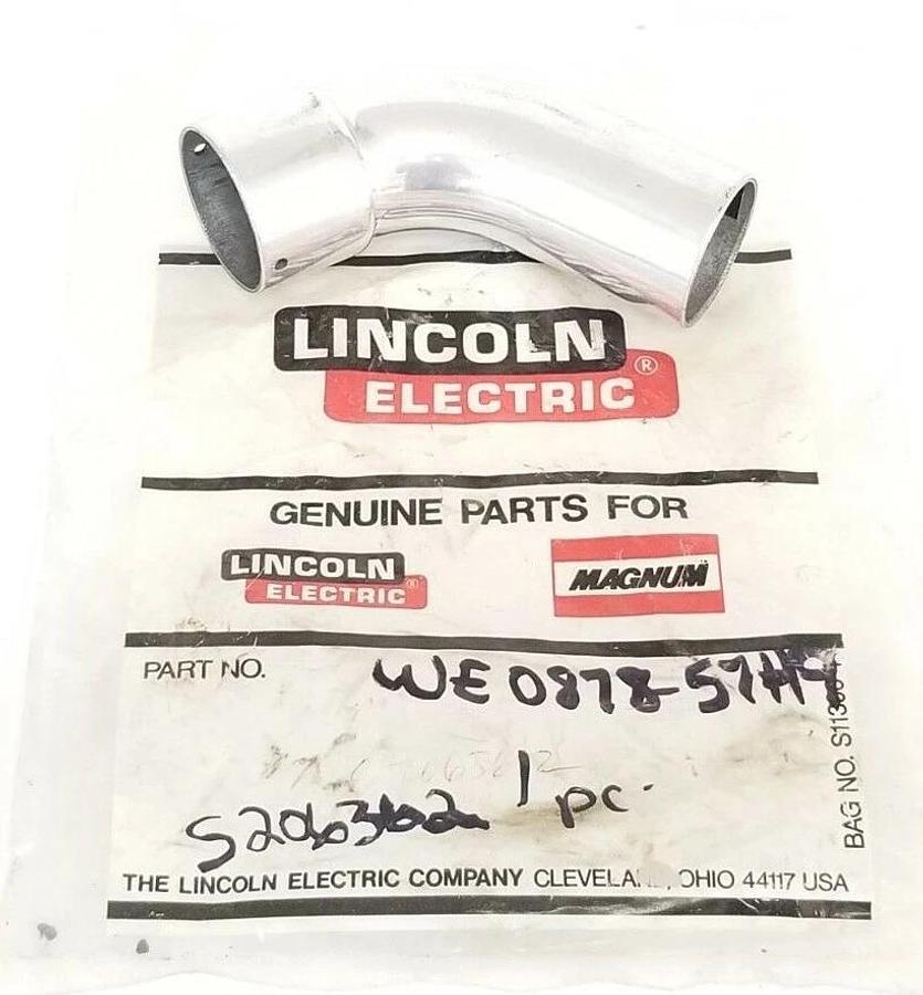 LINCOLN ELECTRIC WE 0878-57H9 ELBOW FITTING, 45 DEG, S206362, WE087857H9