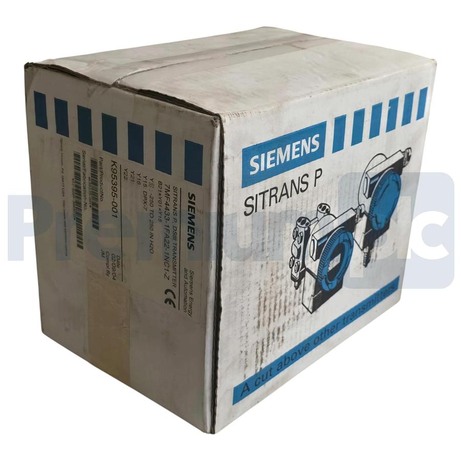 Used Siemens 7MF4433-1FA22-1NC1-Z B21+Y01+Y15 SITRANS P DS III Pressure Transmitter