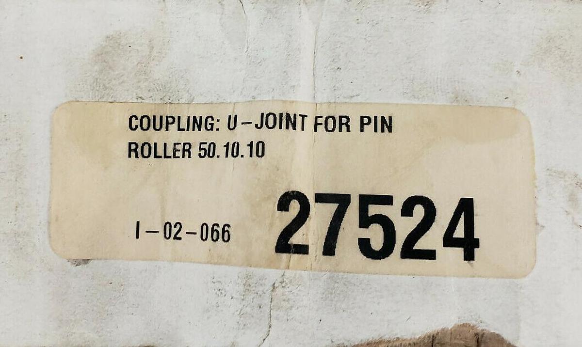Used NEW GENERIC 50.10.10 PIN ROLLER U-JOINT COUPLING SHAFT 27524, 501010, 15" LENGTH