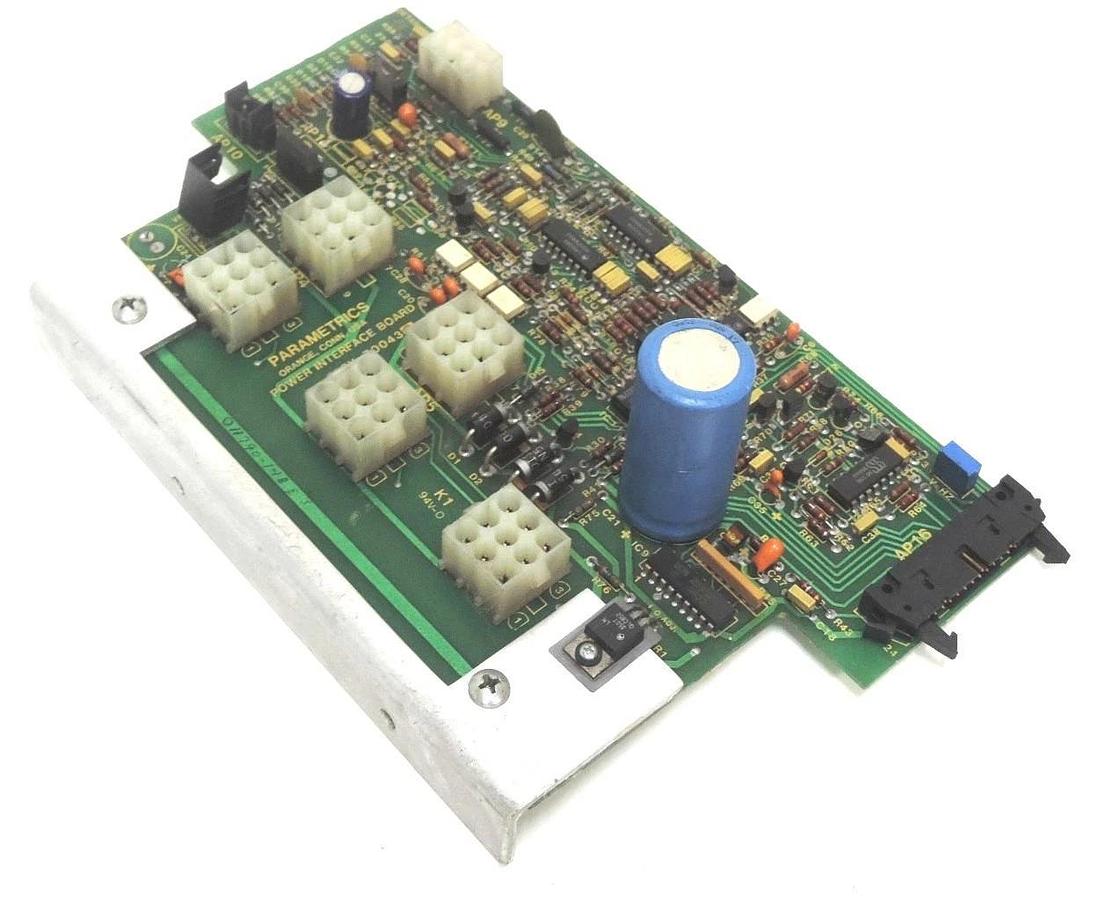 Used PARAMETRICS 700439 POWER INTERFACE BOARD, 700701G
