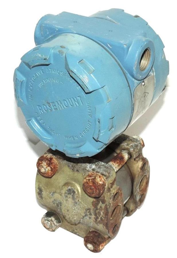 Used ROSEMOUNT 1151 SMART PRESSURE TRANSMITTER 1151DP4S12 W/ 01151-0948-0002