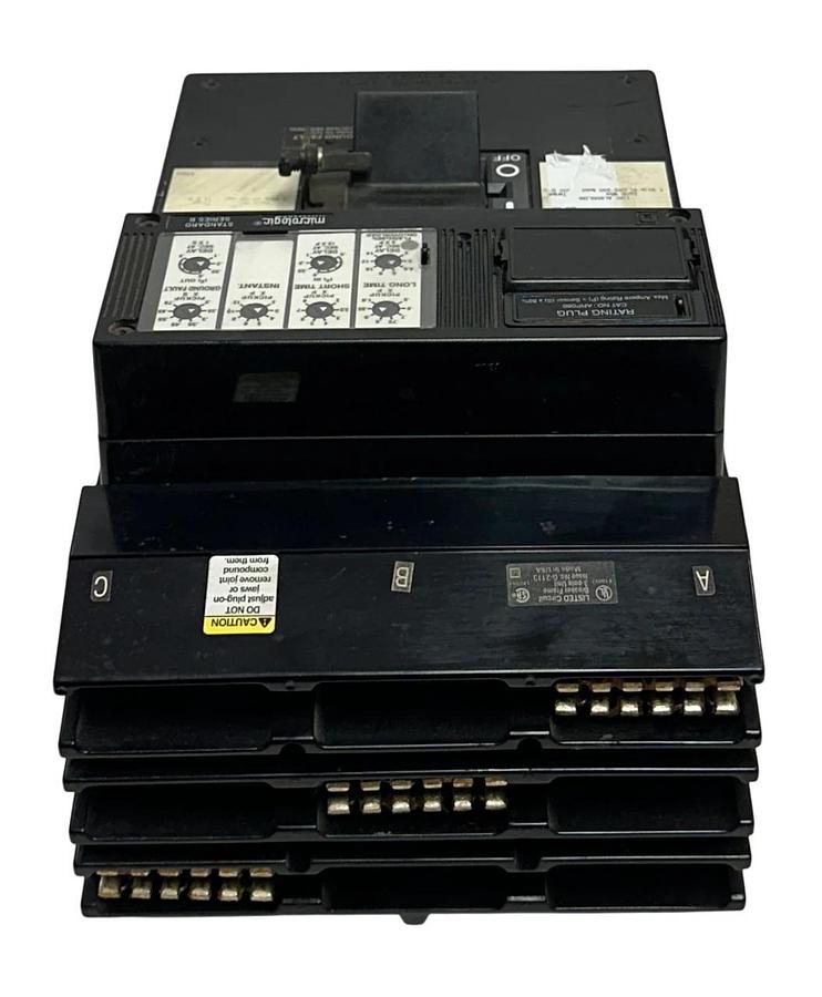 Used SQUARE D LX36200G micrologic ELECTRONIC TRIP CIRCUIT BREAKER 250A SERIES B USNP