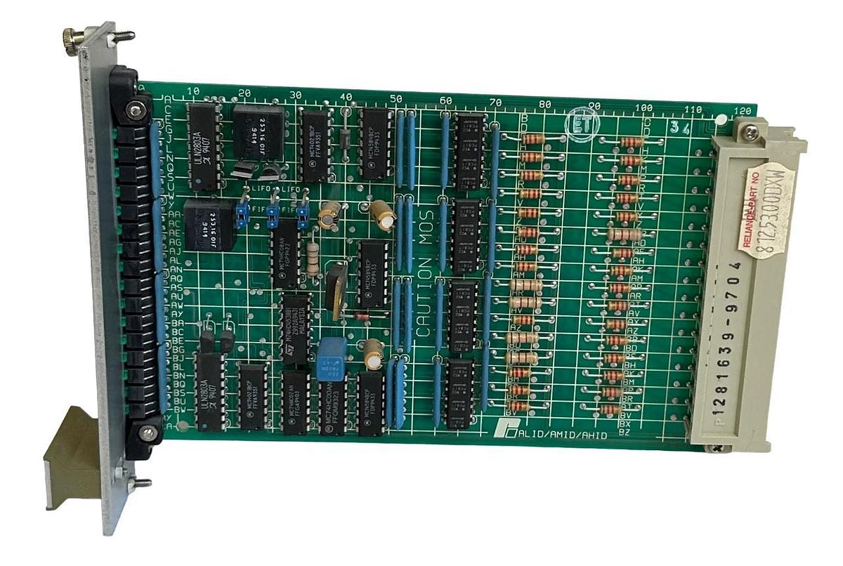 Used RELIANCE ELECTRIC 812.53.00 / 812.53.00DXW 24VDC INPUT MODULE ALID/AMID/AHID