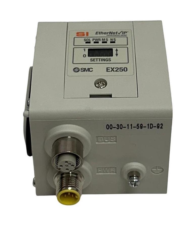 SMC EX250-SEN1-X145 / EX250SEN1X145 EtherNet/IP SERIAL INTERFACE UNIT NSMP