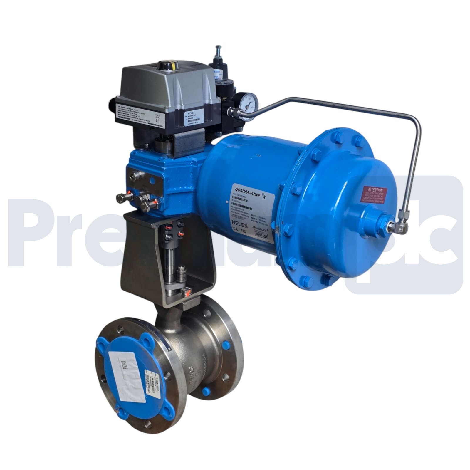 Used Neles Metso RECA04CJJSTA V-Port Segment Valve SS 4" ND9103HN-CE07 QPX3C/K35C NEW