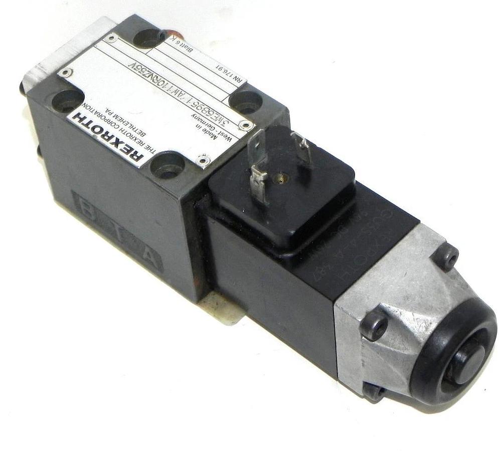 Used REXROTH 3WE6B951/AW110RNZ55V DIRECTIONAL VALVE 3WE6B951