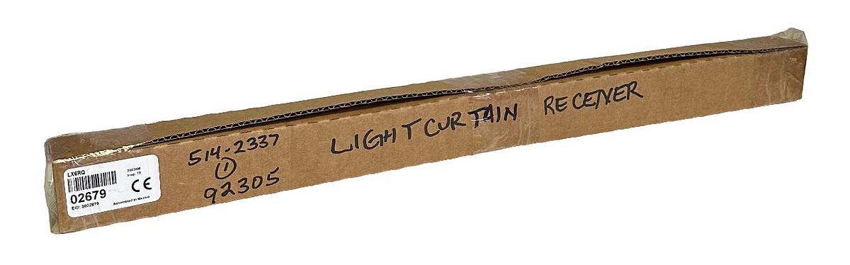 Used NEW BANNER LX6RQ LX SERIES LIGHT CURTAIN RECEIVER 300mm-2m 10-30Vdc 02679