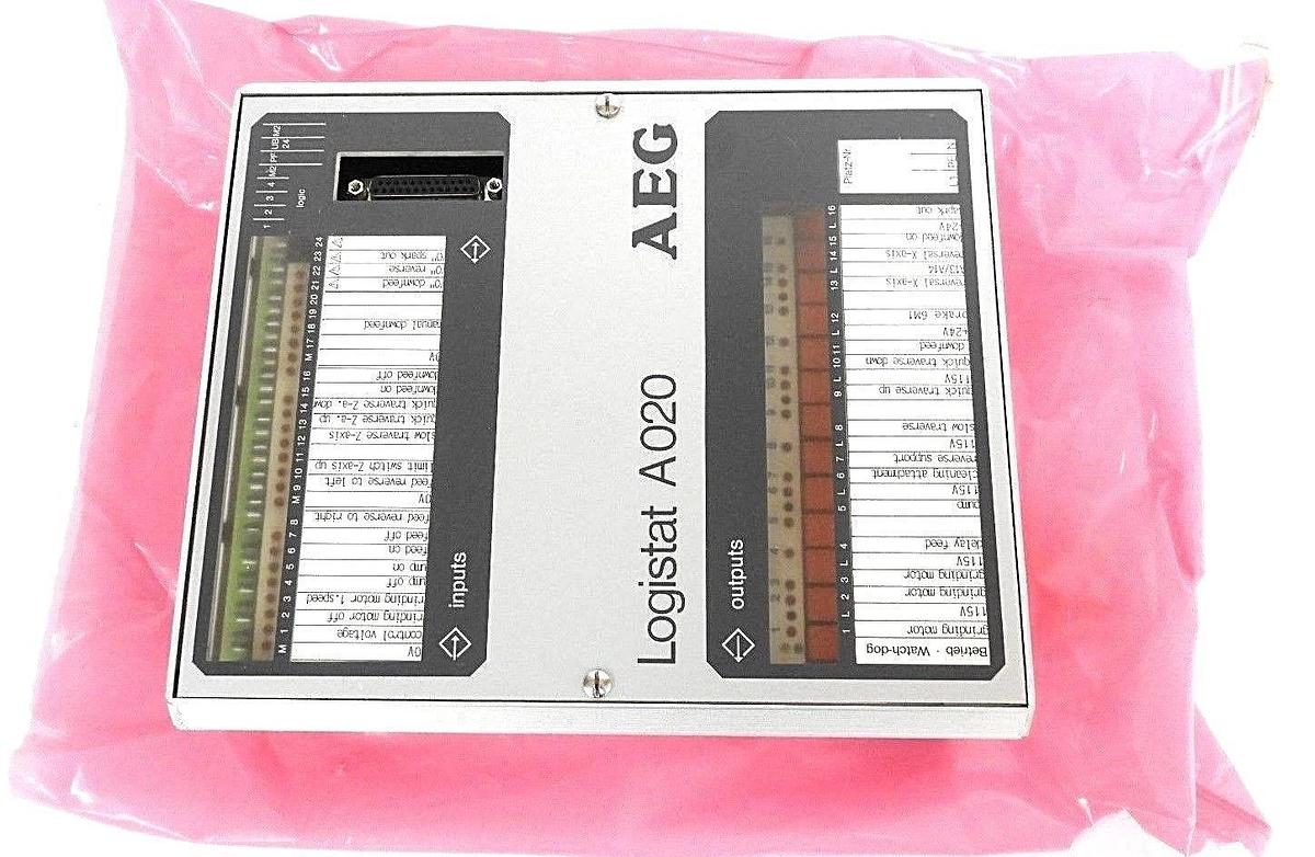 Refurbished AEG GOULD MODICON A020/E/24V 7628-042.200596.11 LOGISTAT EXTENSION 24V