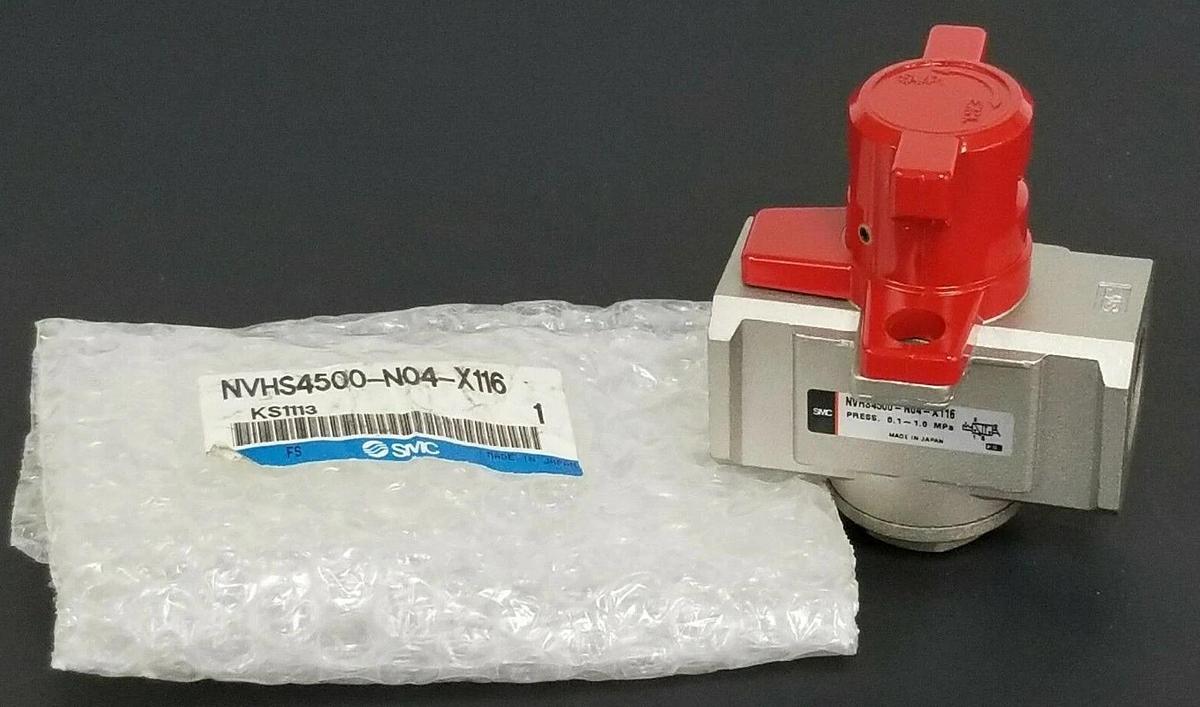 NEW SMC KVHS4500-N04-X116 SHUT OFF VALVE KVHS4500N04X116, KS1113
