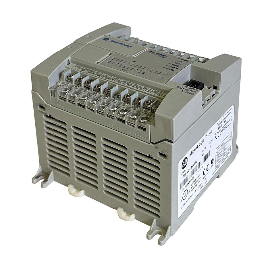 Used ALLEN BRADLEY 1762-L24BWAR /C MicroLogix 1200 24-PT CONTROLLER 1762L24BWAR