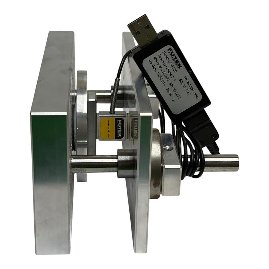 Used FUTEK LSB200 50 lb S-Beam Load Cell USB220 Digital Conditioner Kit