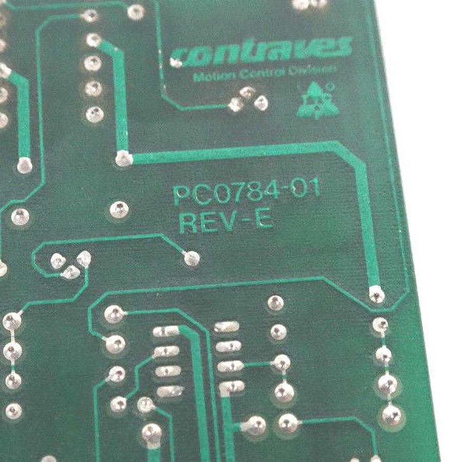 Used CONTRAVES PC0784-01 CURRENT AMP BOARD A6347 REV. E
