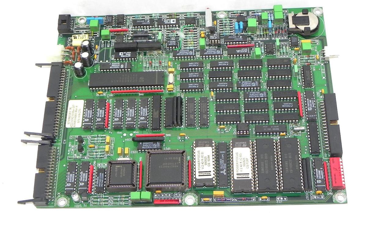 Used ATLAS COPCO STYRKORT 1K 4222 0192 03/REV. D7 INDEX BOARD 81N810AB01 REV. 4