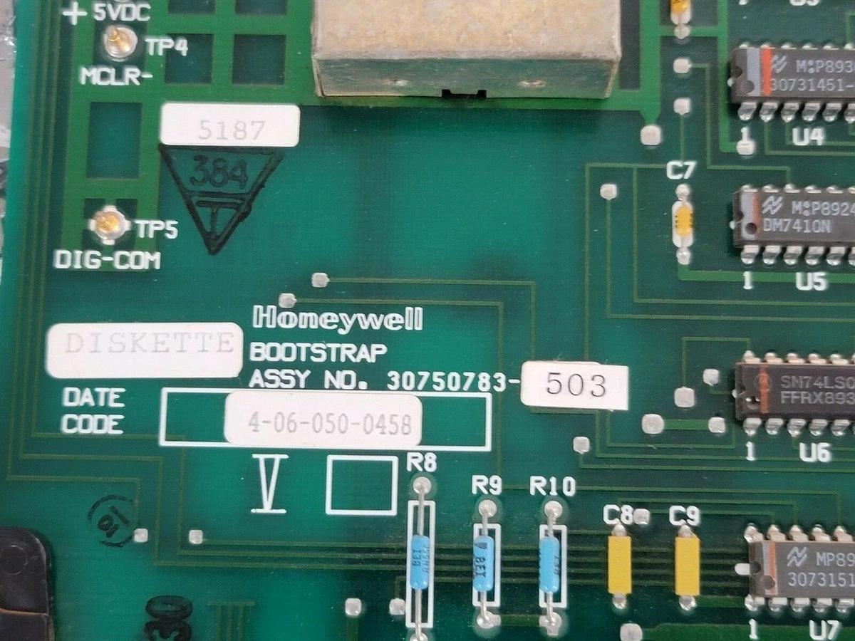 Used HONEYWELL 30750783-503 MODULE DISKETTE BOOTSTRAP 30750783503