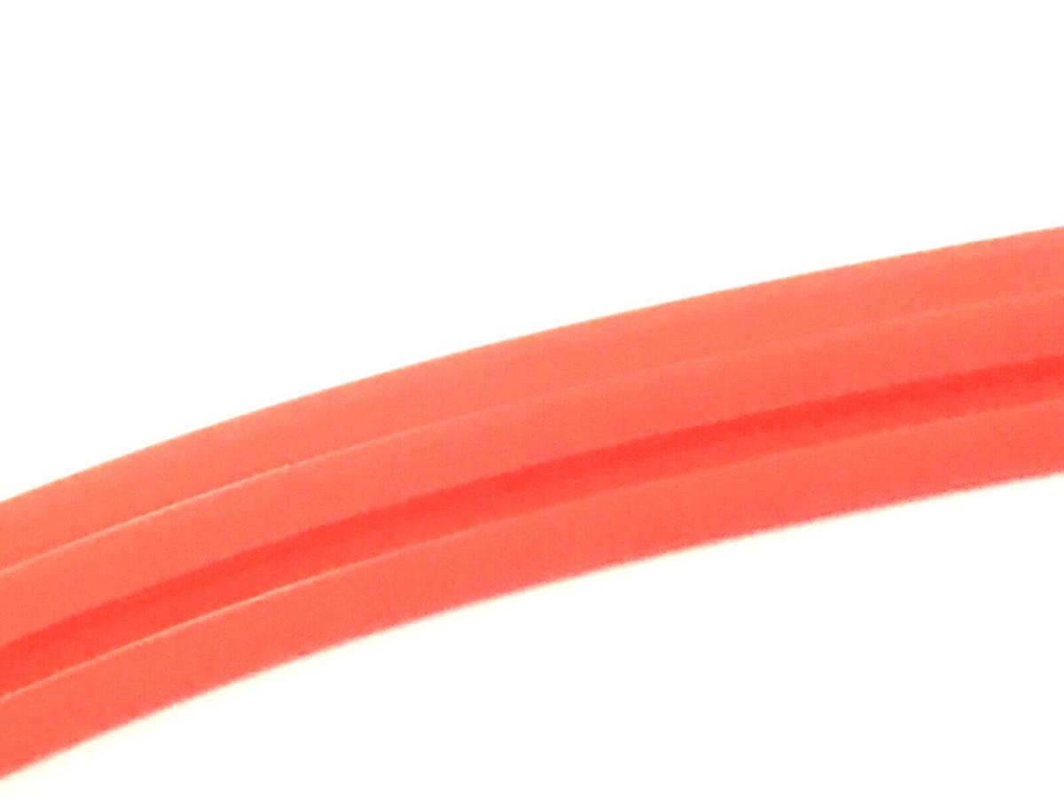 Used NEW FENNER EAGLE ORANGE 85 POLYURETHANE V- BELT DOUBLE VEE TOP 2-3/16" W, 62" L
