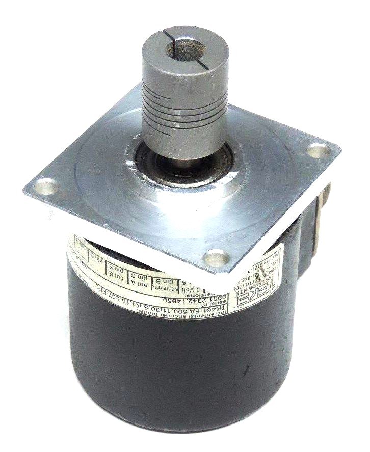 Used TEKEL TK461.FA.500.11/30.S.K4.10.L07.PP2 ENCODER 11/30VDC, TK461FA500