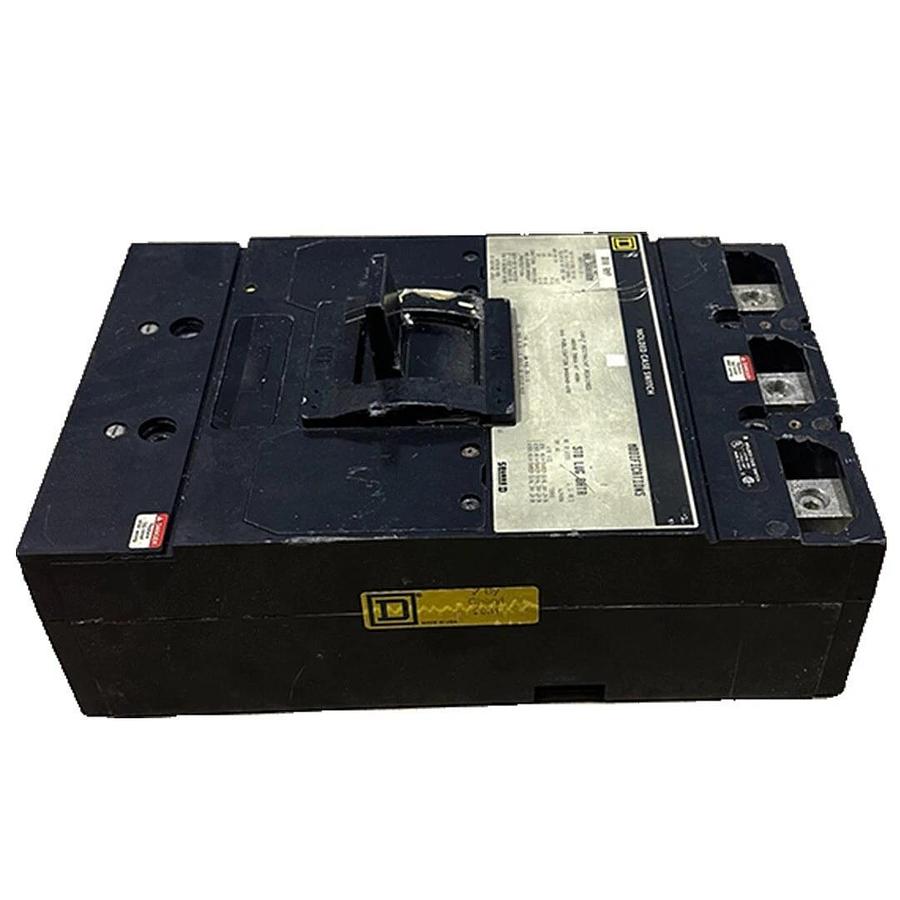 Used FOR PARTS SQUARE D MHL360008M SERIES 2 MOLDED CASE CIRCUIT BREAKER 800A 600V 3P