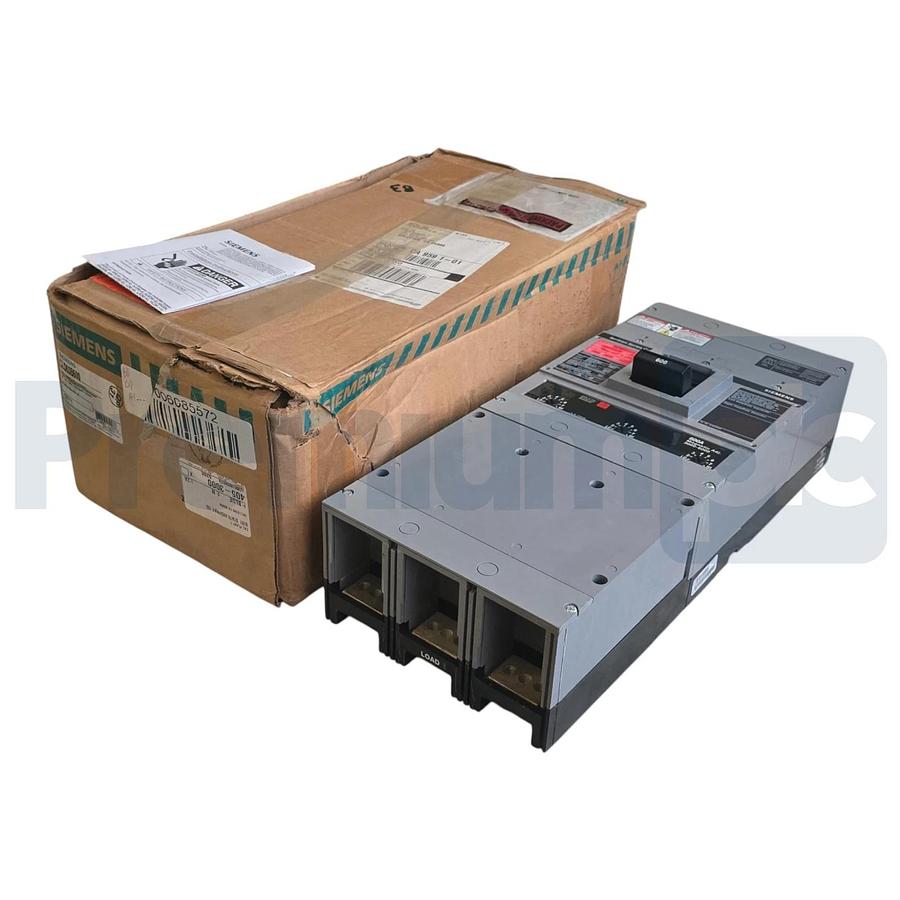 Siemens CLD63B600 Sentron Circuit Breaker 600A 600V 3-Pole LD Frame w/ Trip NSMP