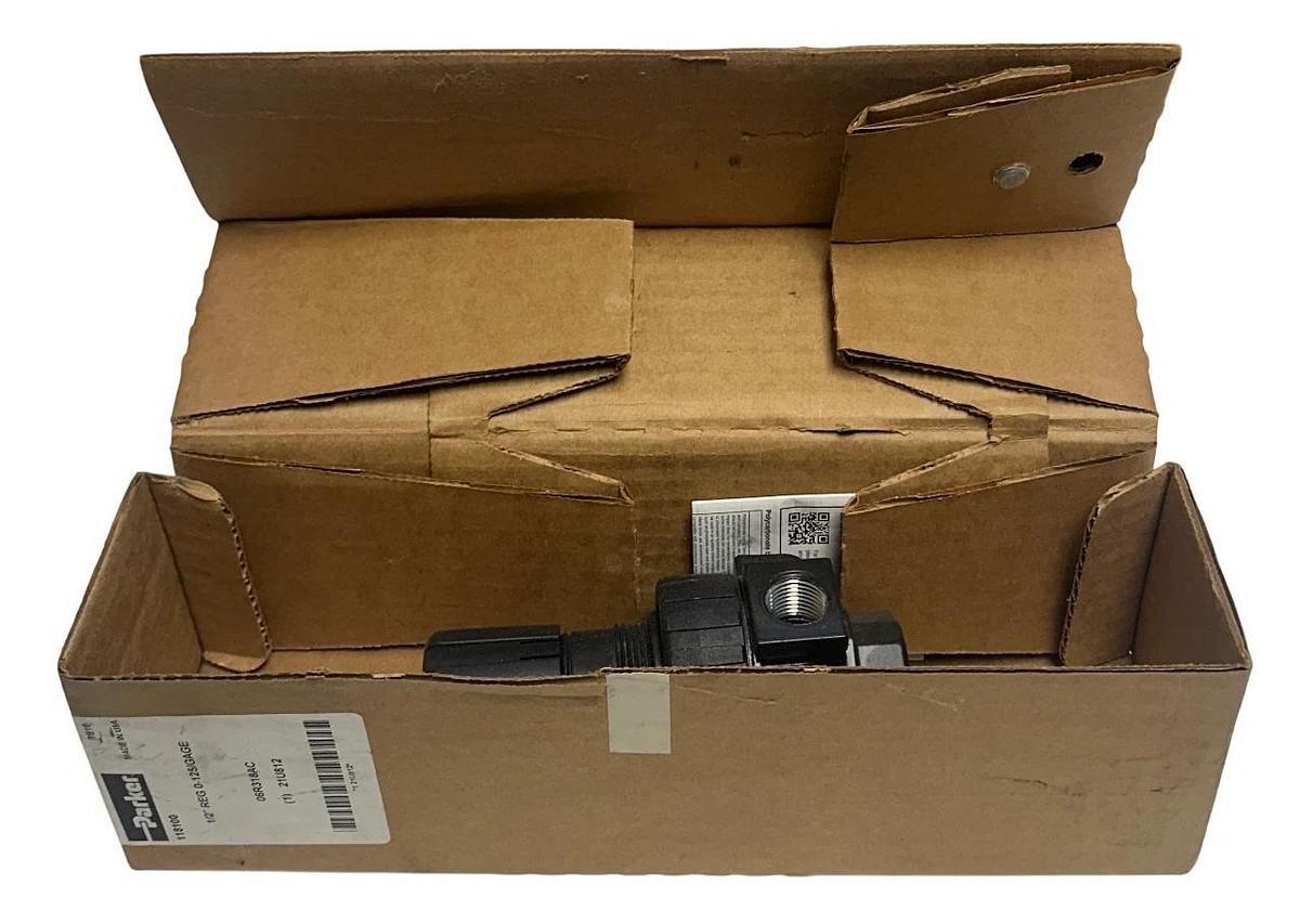 PARKER 06R318AC / 21U812 / 118100 REGULATOR 1/2'' REG NO GAUGE OEM NSMP *READ