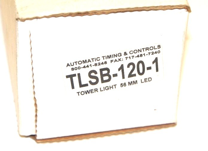 NIB AUTOMATIC TIMING & CONTROLS TLSB-120-1 TOWER LIGHT 5MM LED, TLSB1201