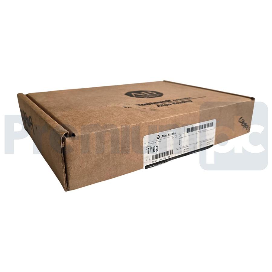 ALLEN BRADLEY 1771-NBSC /C PLC-5 HIGH RESOLUTION ISOLATED ANALOG MODULE 1771NBSC