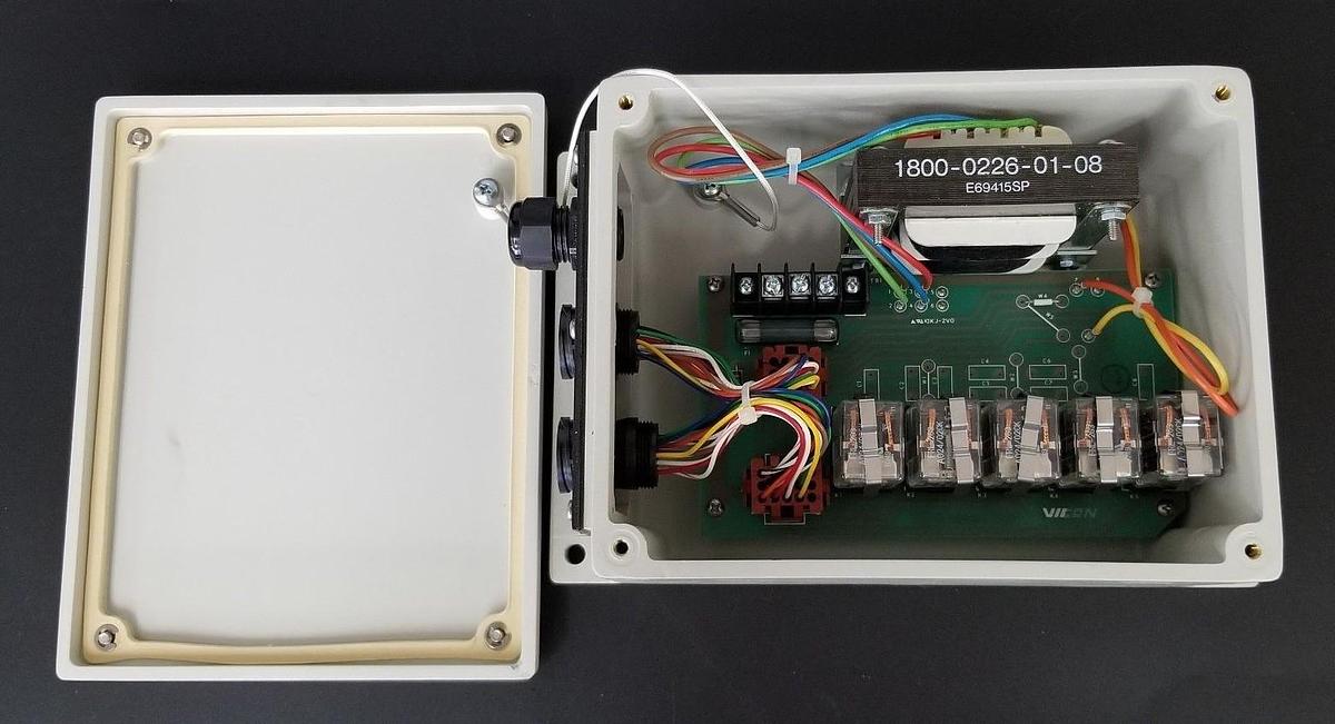 Used VICON INDUSTRIES MODEL V181R ENCLOSURE 50/60HZ, PRODUCT 3101, 1128-1071-03-20