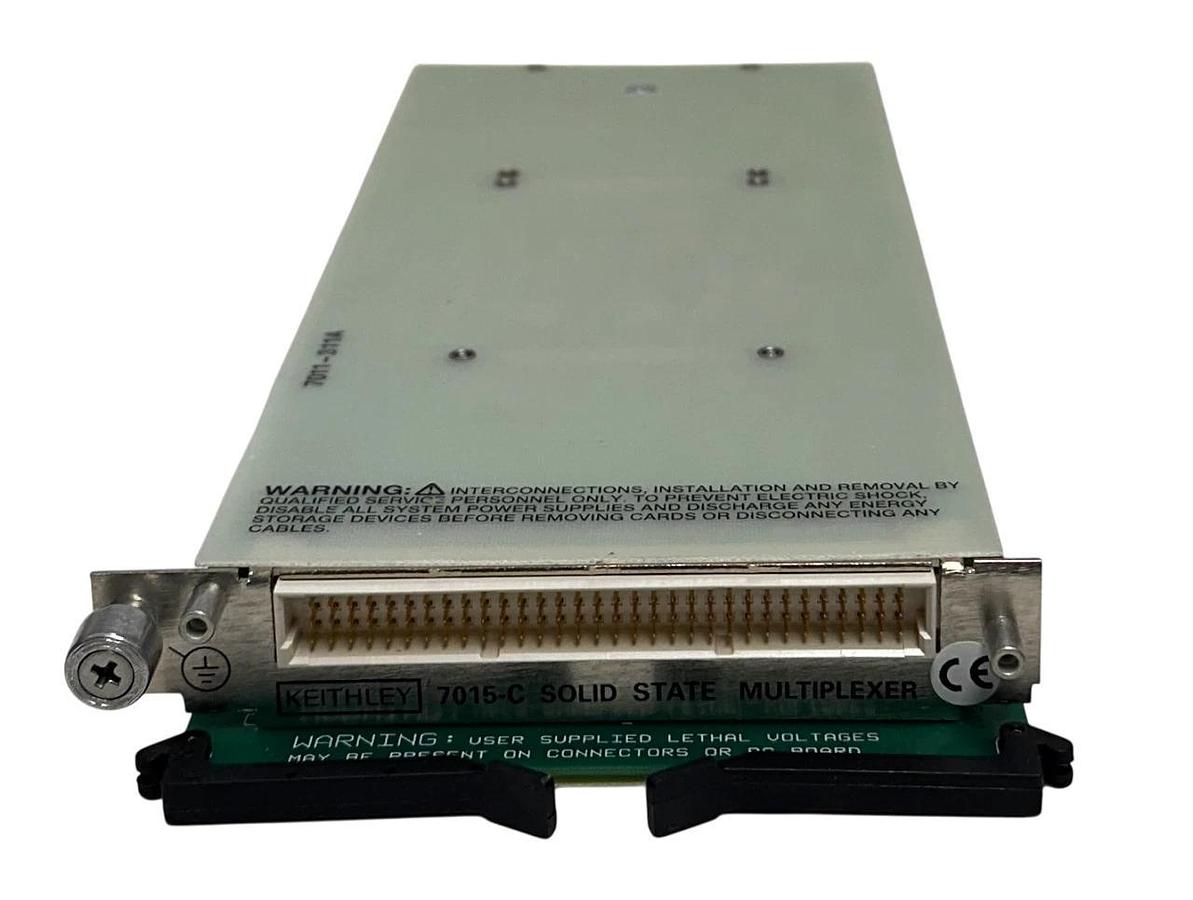 KEITHLEY 7015-C / 7015C SOLID STATE MULTIPLEXER 7011-311A QUAD 1x10 96-PIN NSNP