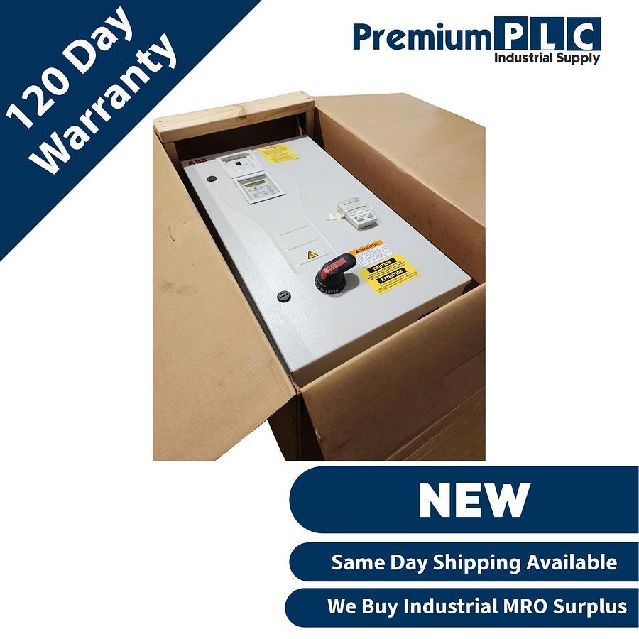 Used NEW ABB ACH550-BCR-015A-4+B055 ACH550 AC HVAC DRIVE 10HP 7.5KW 380-480V 15.4A