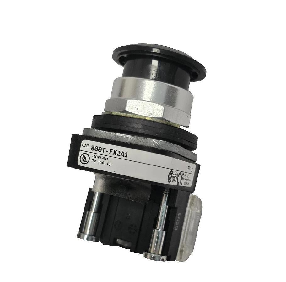 NEW ALLEN BRADLEY 800T-FX2A1 PUSHBUTTON 800TFX2A1 MUSHROOM HEAD PUSH-PULL NSNP
