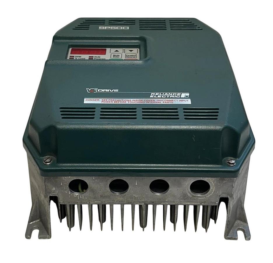 Used RELIANCE ELECTRIC 1SU21005 / SP500 VS DRIVE AC Drive 5HP 200-230VAC 3PH USNP