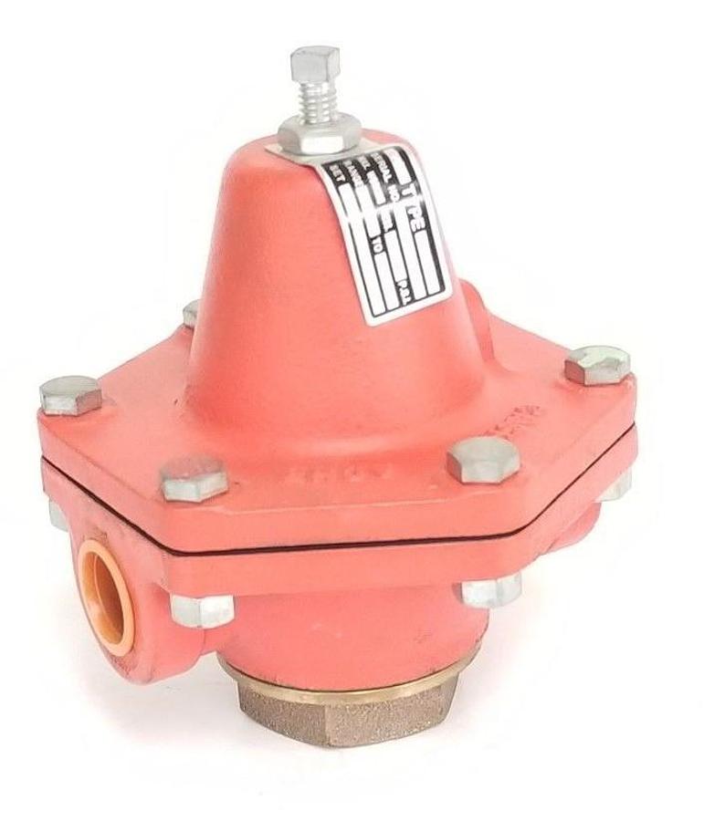 Used NEW CASH ACME 3/4" TYPE BBC PRESSURE REGULATING VALVE 200PSI MAX, 40PSI SET