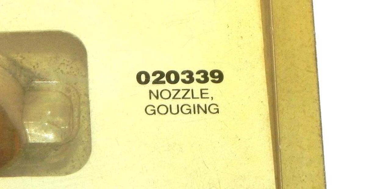 NEW HYPERTHERM 020339 NOZZLE, GOUGING
