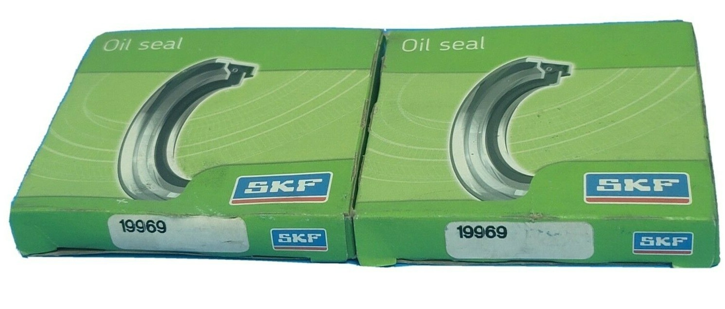 Used LOT OF 2 NEW SKF 19969 OIL SEALS