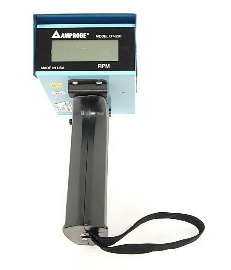 Used AMPROBE OT-220 OPTICAL TACHOMETER OT220