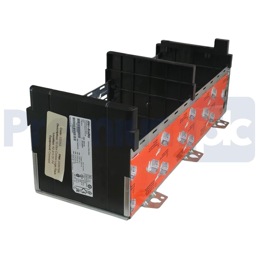 Used Unused Allen Bradley 1756-A10 /C ControlLogix 10-Slot Chassis Backplane Rack