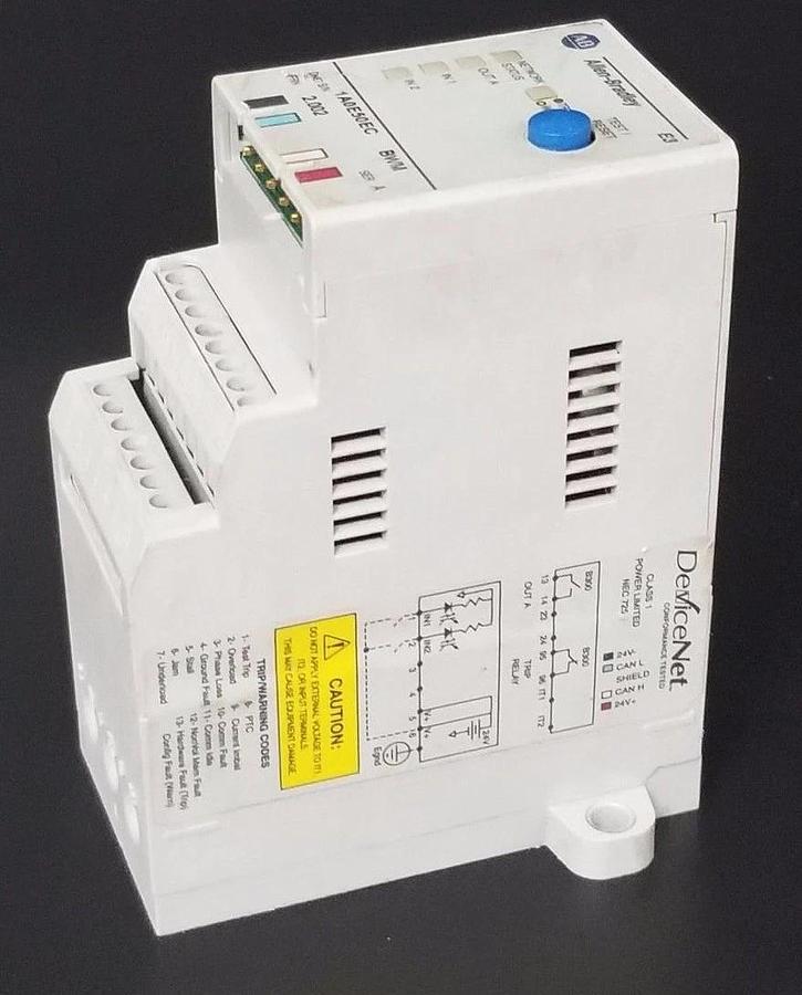 Used ALLEN BRADLEY 40755-473-51 DEVICENET 4075547351, CURRENT RANGE: 9-5000A, SER. A