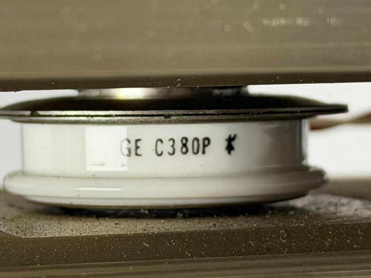 Used GENERIC 12M10-4 RECTIFIER STACK W/ 3 GE C-380-P SILICON CONTROL RECTIFIERS C380P