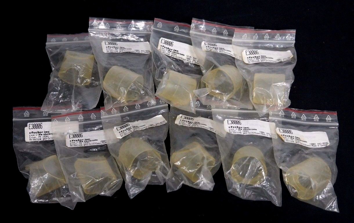Used LOT OF 11 NEW IFM EFECTOR E30006 FLUID SENSOR PROTECTIVE COVER