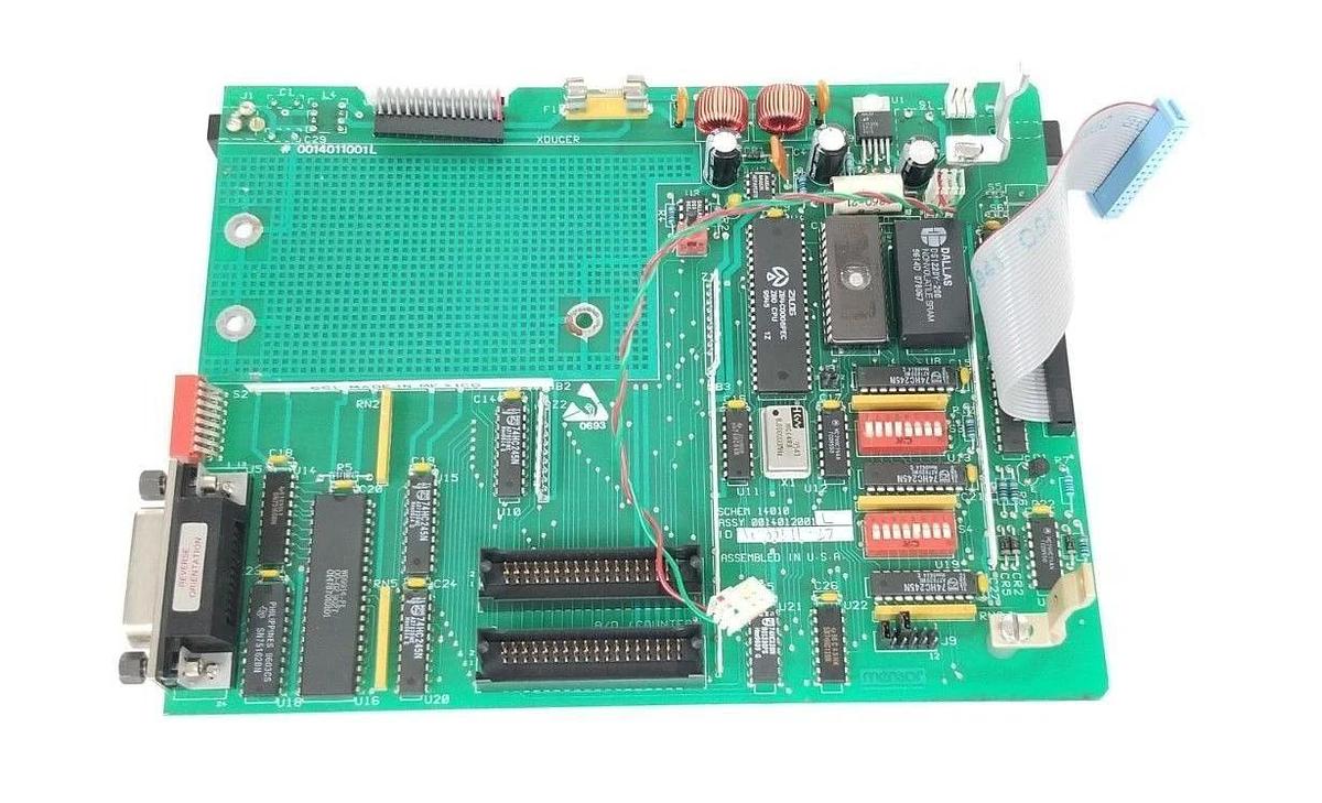 Used MENSOR CORP. 0014012001 MAIN CONTROL BOARD 14010 , 0014011001