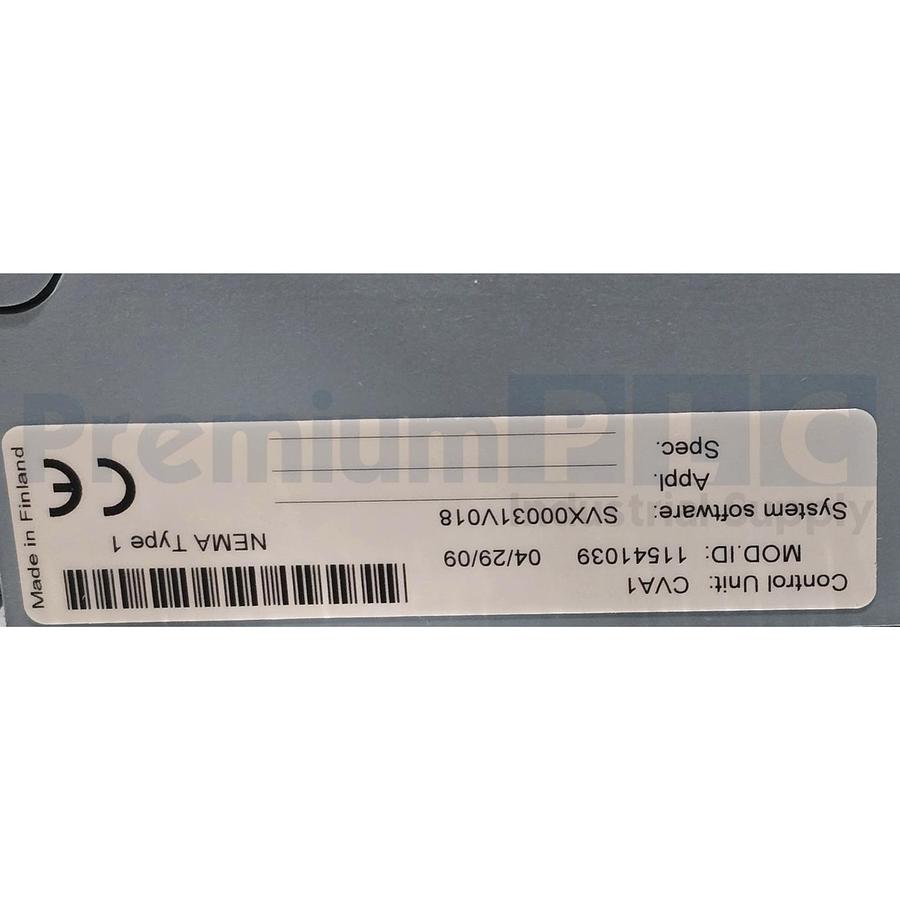 Used EATON CUTLER HAMMER SVX075A1-4A1N1 SVX9000 SERIES VFD AC DRIVE 75HP/480V/3P USPI