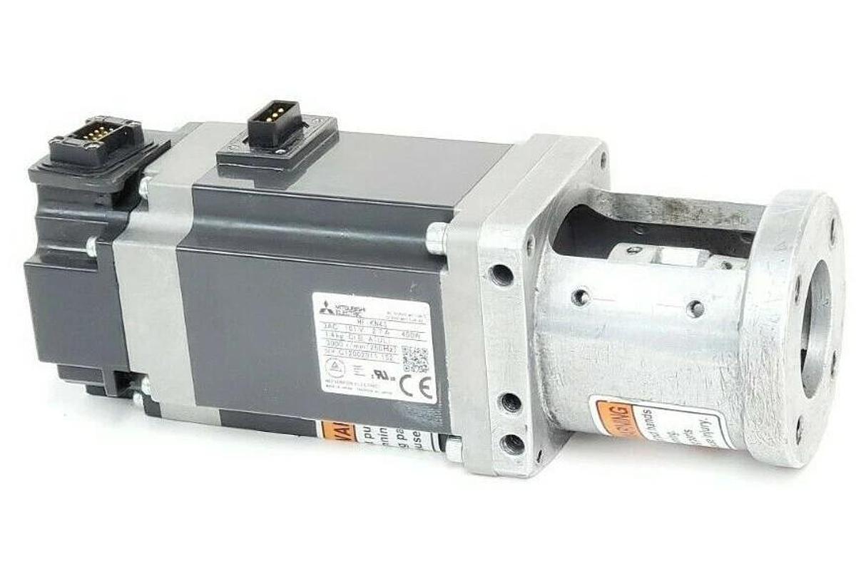 Used MITSUBISHI ELECTRIC HF-KN43 SERVO MOTOR 400W 3AC 101V 2.7A HFKN43