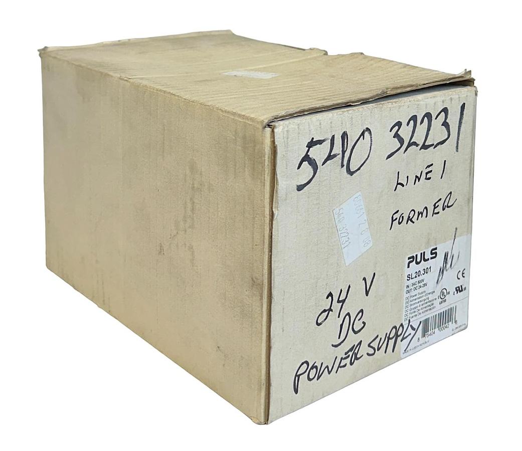 Used PULS SL20.301 / SL20301 DIN-RAIL POWER SUPPLY 3AC 500V INPUT 24-28VDC OUT NSMP