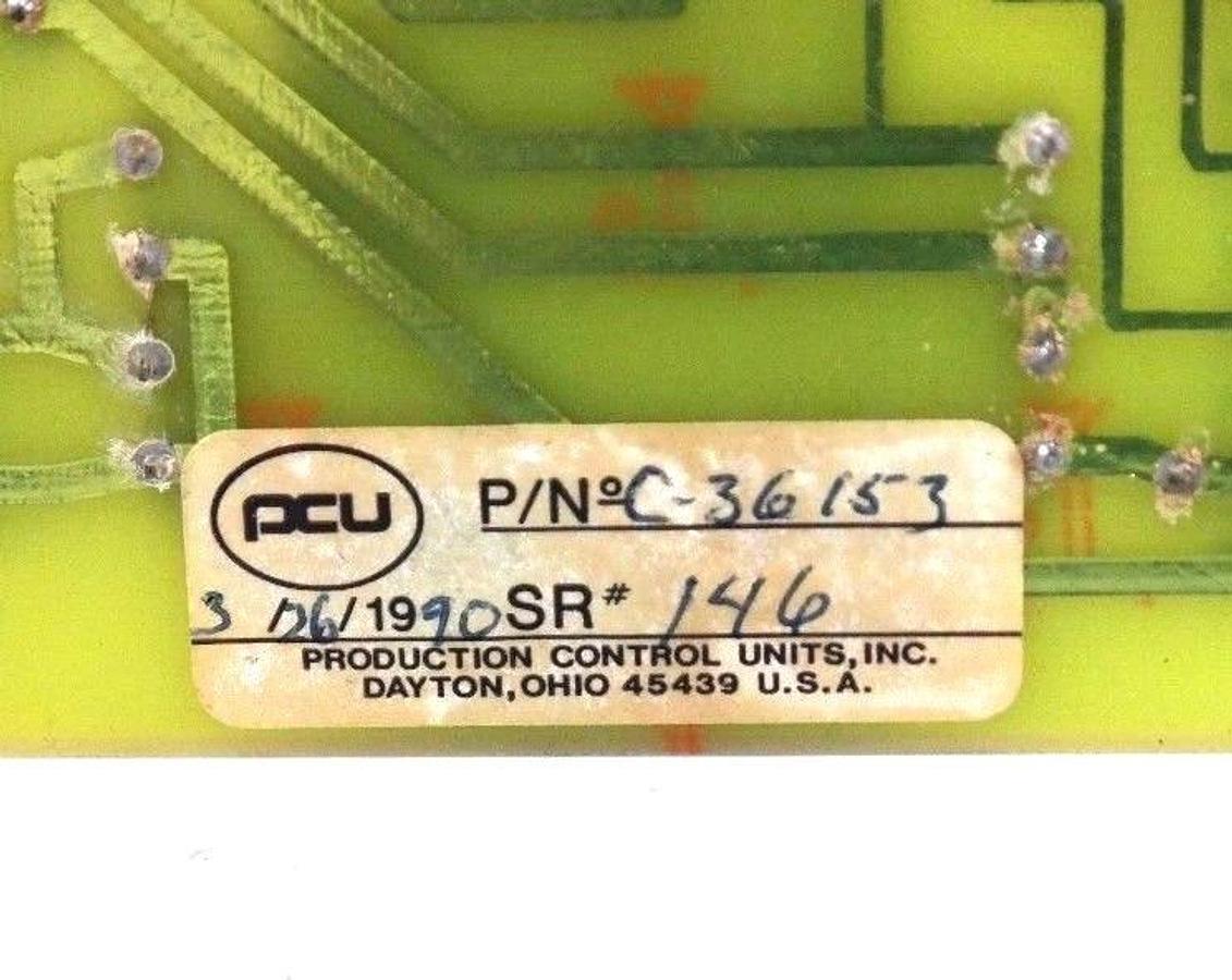 Used P.C.U. C-36153 MODUTROL MOTOR CONTROLLER C36153 W/ PCU A-35966