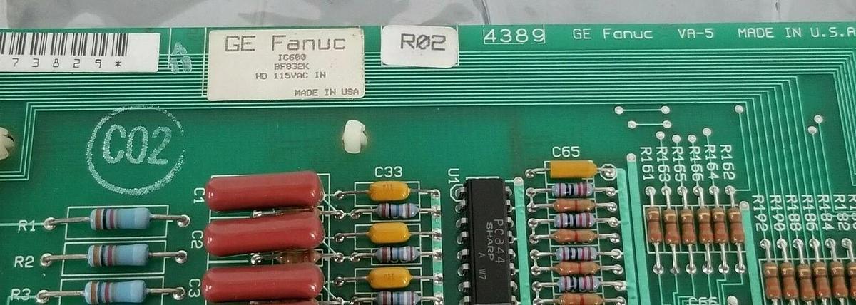 Refurbished GE FANUC IC600BF832K INPUT MODULE 115VAC ASM. NO. 44A720750-G01 (REPAIRED)