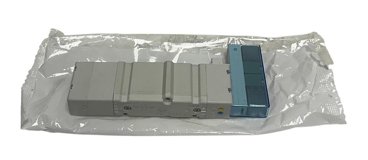 SMC SY7400-5U1 / SY74005U1 PNEUMATIC SOLENOID VALVE 5-PORT 24VDC 3-POS NSMP