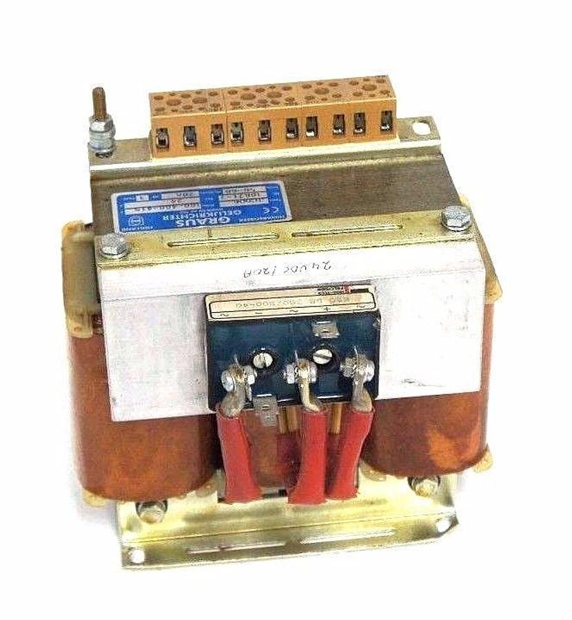 Used GRAUS TYPE: JGD06 NR: 30671-7 FREQ:50-60 20A 3FASE 24SEC 380-400-415 TRANSFORMER