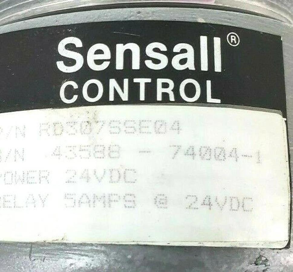 Used ROSEMOUNT SENSALL CONTROL RD307SSE04 INTERFACE LEVEL SWITCH 24VDC