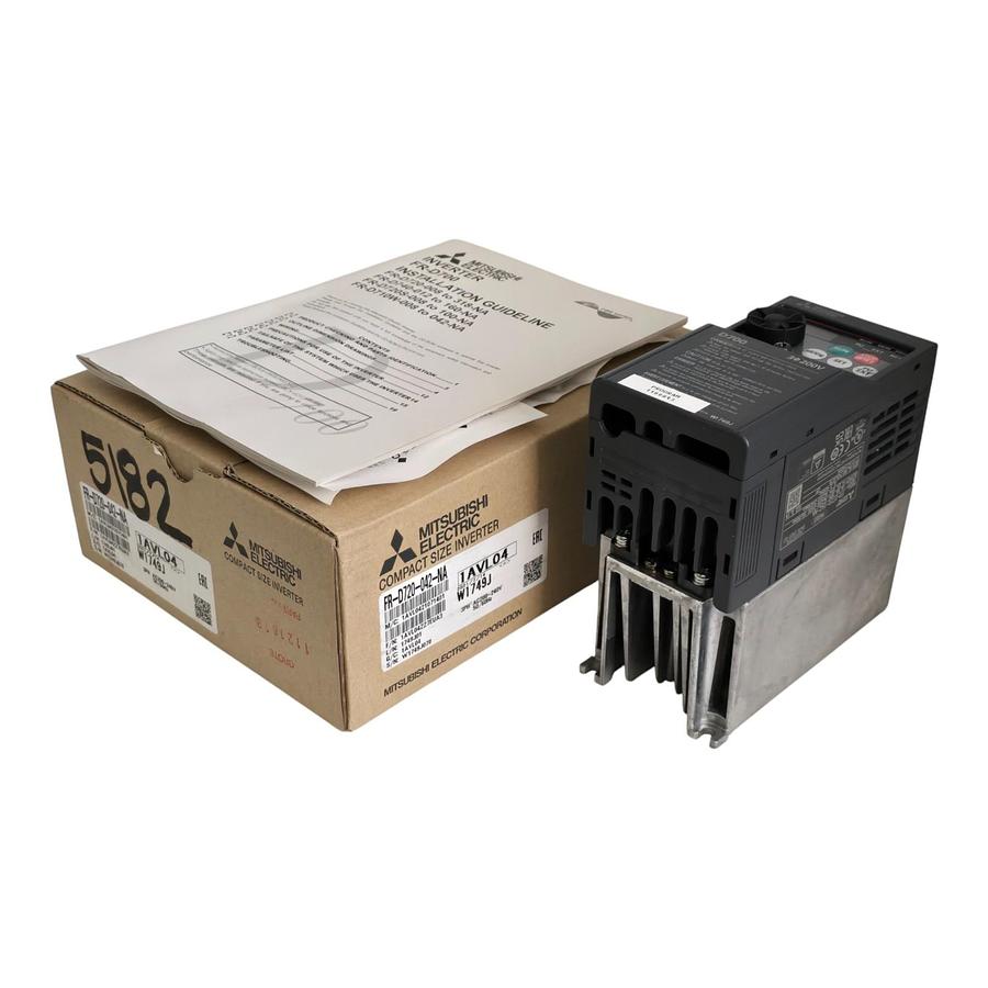 Used Mitsubishi FR-D720-042-NA FREQROL-D700 VFD/VSD Inverter 3-Ph 200-240V 1HP NSMP