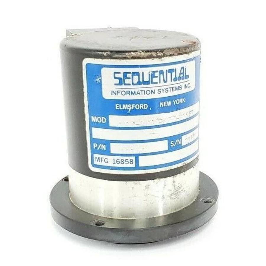Used SEQUENTIAL 25C-2048-IDZ-S1257 SHAFT ANGLE ENCODER, 10PIN, 19155, 25C2048IDZS1257